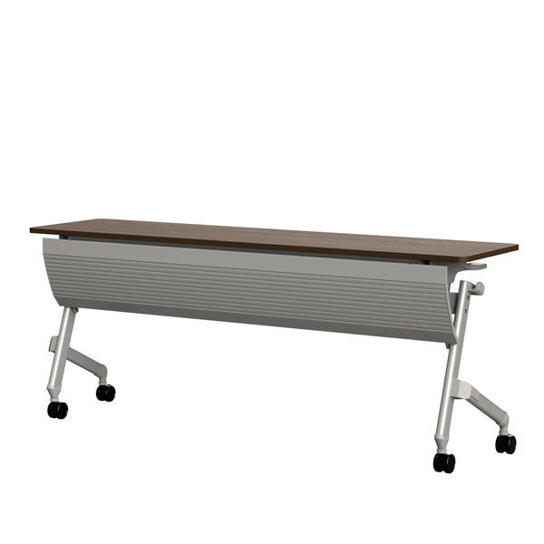 TOKIO 平行フォールディングテーブル2 可動幕板付 幅1800×奥行450×高さ