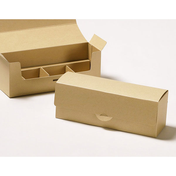 サガシキ デザートギフト箱 クラフト 3~4セット用 兼用仕切り付 サガシキ デザートギフト箱 クラフト 3~4セット用 兼用仕切り付