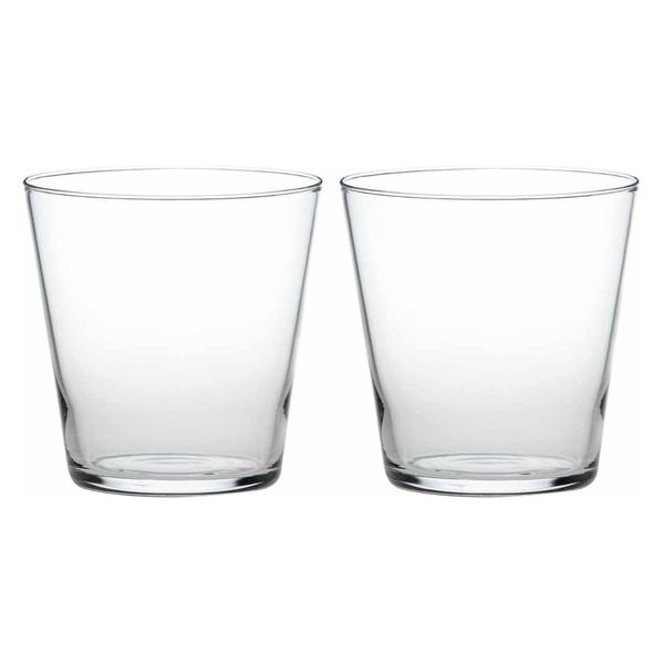 東洋佐々木ガラス ロックグラス 2個入り 340ml 薄づくり ガラス