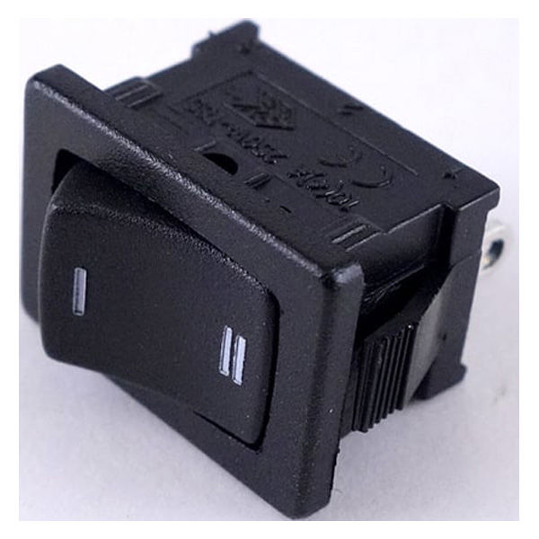 CHILY ロッカースイッチON-ON 3010-P5C1T1G2C02B02BKBK-FJ 1個