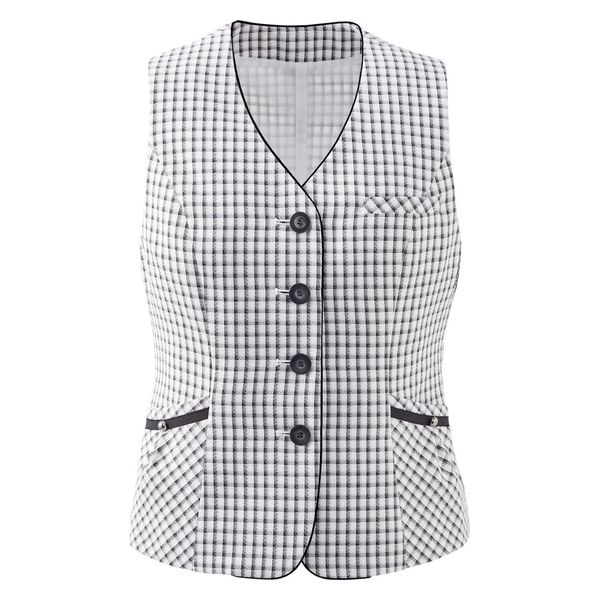 カーシーカシマ ENJOY ESV978 PLAYFUL CHECK ベスト 5 ESV978-611_5 1着（取寄品） - アスクル