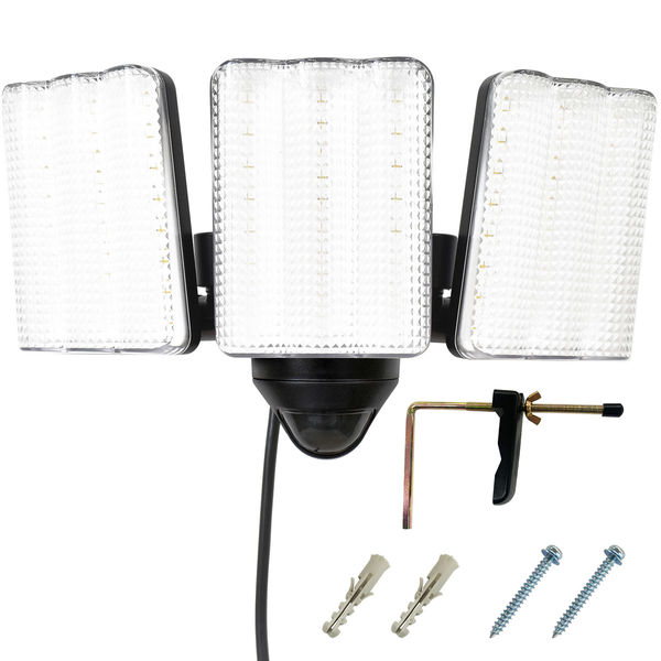 大進 人感 センサーライト コンセント 屋外 LED 防雨 DLA-17T300