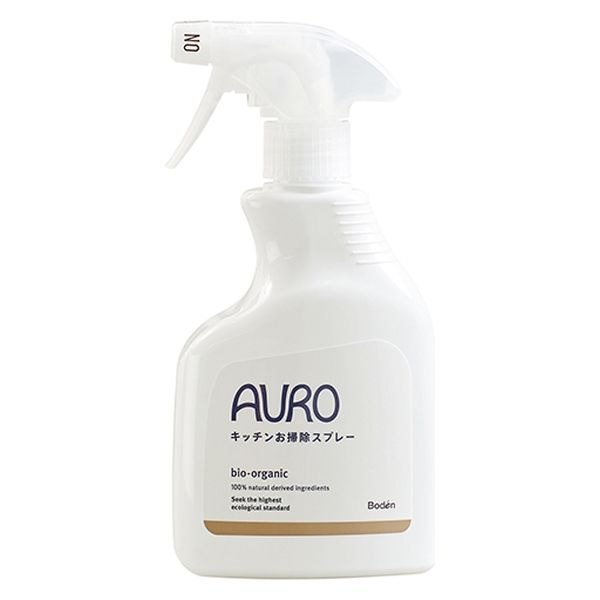 服部製紙 AUROキッチンお掃除スプレー 4571169388064 1セット(350ml×4)（直送品）
