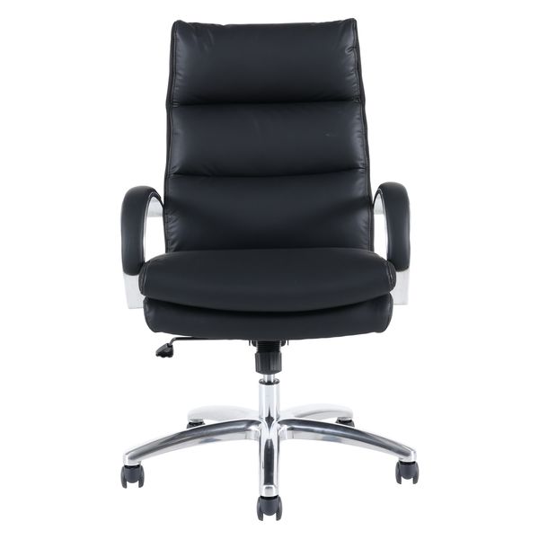関家具 ポケットコイルチェア グラント ハイバック BK PU 456298