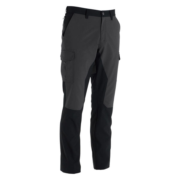TS DESIGN ハイブリッドサマーメンズカーゴパンツ 6L ブラックxチャコールグレー 84604 1着（直送品）