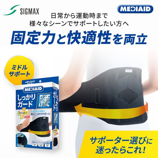 期間限定お値下げ！激レア！早い者勝ち！　ＪＩＳ　ハンドブック　機械計測 メディエイド しっかりガード腰 スタンダードプラス LL 338204