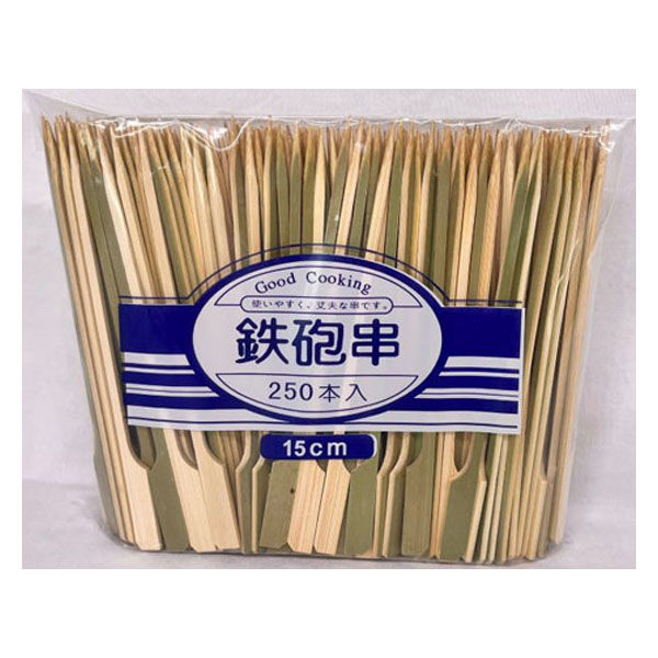 まるわ 鉄砲串 15cm W-78 4903673220002 1セット(1個(250本入