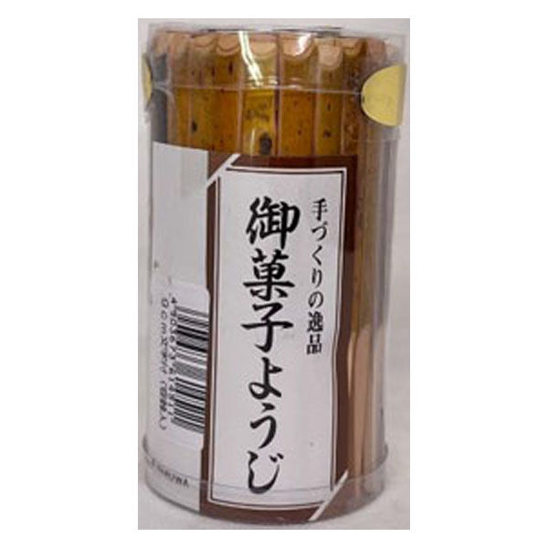 まるわ 黒文字 9cm文字付容器入 W-15 4903673614511 1セット(1袋(80個入)×100)（直送品）