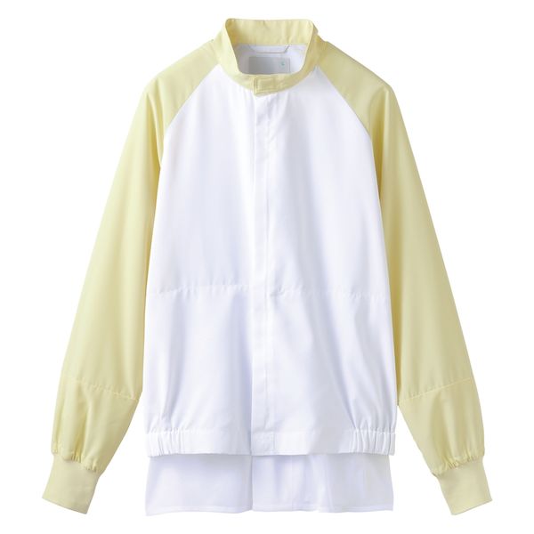 住商モンブラン ジャンパー 兼用 長袖 白/イエロー LL DF8731-25 1枚（直送品）