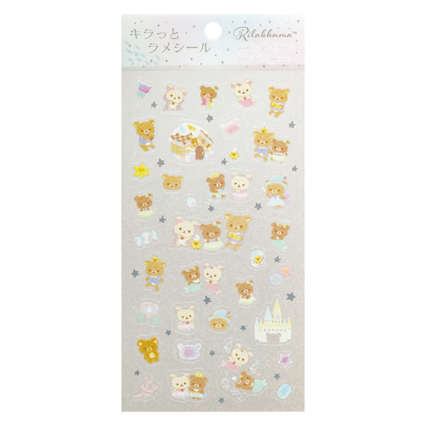 サンエックス キラッとラメシール リラックマ SE66002 1本