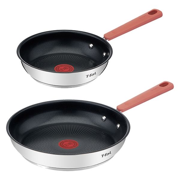 新品　ティファール　フレーズ　フライパン　2点　ガス専用 ティファール T-fal フライパン 25cm ガス火専用 ブラック 黒