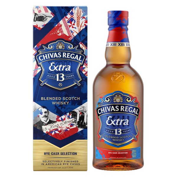 シーバスリーガル エクストラ13年  アメリカン ライカスク 40度 700ml 1本 ウイスキー スコッチ ペルノ・リカール