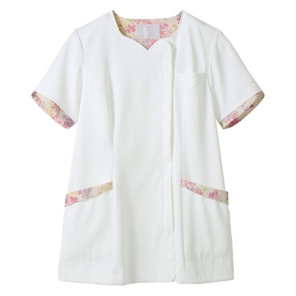 LAURA ASHLEY☆スクラブレディス　半袖　M LAURA ASHLEY（ローラアシュレイ） スクラブ レディス 半袖 オフ