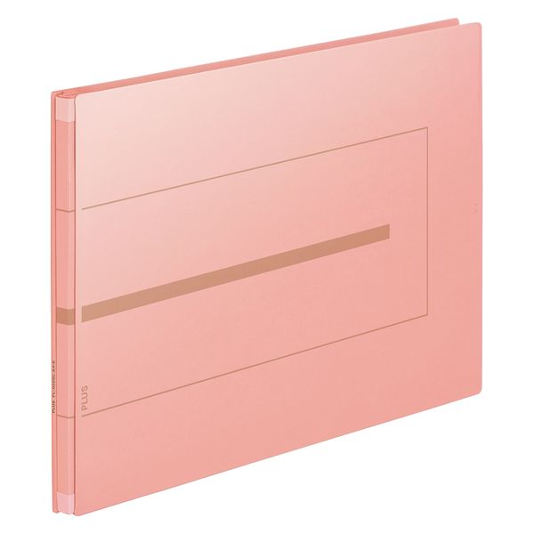 プラス 背幅伸縮フラットセノバスEX FL-022SL桃 82090 1冊（直送品）