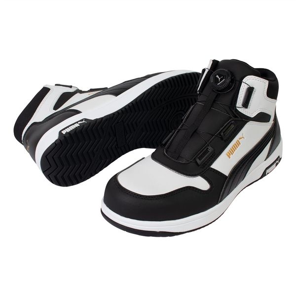 PUMA Switchback Yellow Disc Mid 27.0（激安単価で 安全靴 PUMA