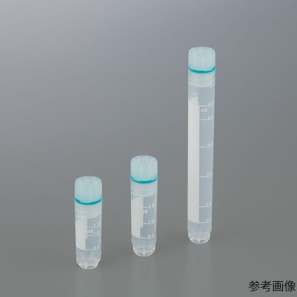 アズワン ビオラモクライオバイアル ICー5.0S インナーキャップ 50個×5袋入 4-3846-26 1箱(250個)（直送品）