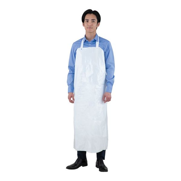 アズワン TPUエプロン 厚手 4-6260-01 1個（直送品）