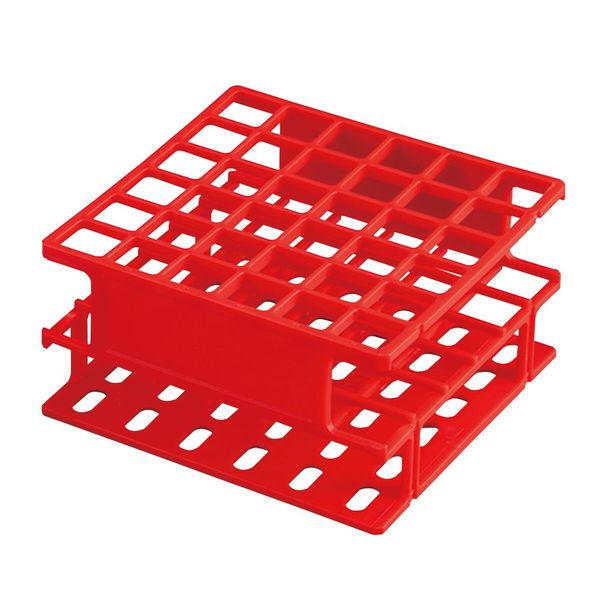 Polylab テストチューブスタンド 130×130×70mm 77907 1個 4-5870-02（直送品）