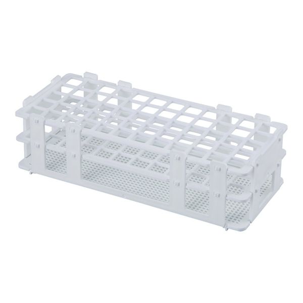 Polylab テストチューブスタンド(組み立て式)90本 77901 1個 4-5871-01（直送品）