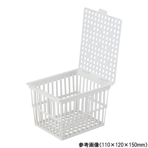 Polylab 試験管バスケット(フタ付)230×230×230mm 78113 1個 4-5873-03（直送品）