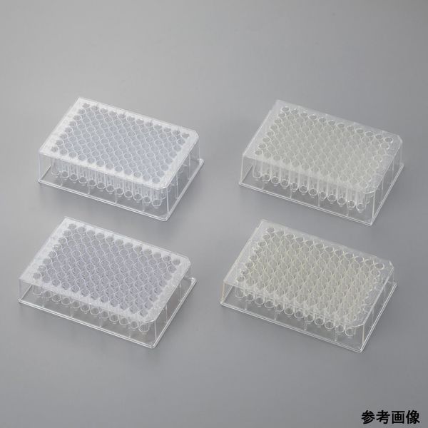 ディープウェルプレート(PS製・96well)0.5mL 滅菌済 1ケース(20個入) 222-8636-010 1ケース(20個)（直送品）