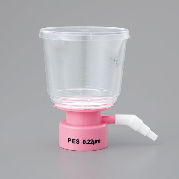 アズワン ビオラモボトルトップフィルター(PES・0.45μm) 150mL γ線滅菌済 24個入 VBTPS45-150 1箱(24個)（直送品）