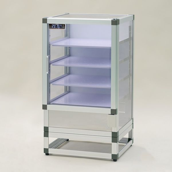 アズワン オートドライデシケーターZEAL(BG)574×560×1020mm 強化プラスチック棚・ゴム足付き 4-6390-01 1台（直送品）