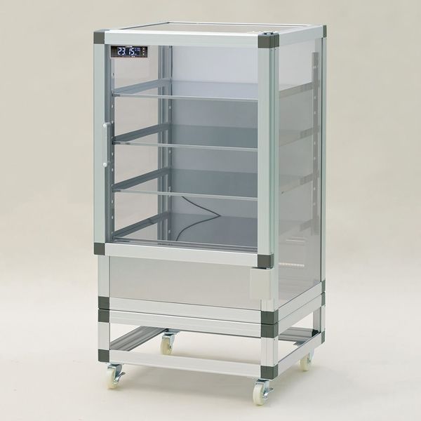 アズワン オートドライデシケーターZEAL(BG)574×560×1085mm ステンレス棚・キャスター付き 4-6390-04 1台（直送品）