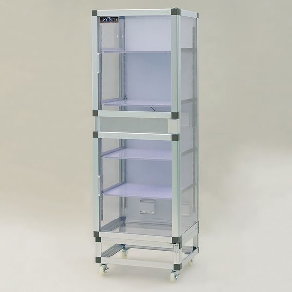 アズワン オートドライデシケーターZEAL(ジャンボ)574×560×1765mm 強化プラスチック 4-6391-01 1台（直送品）