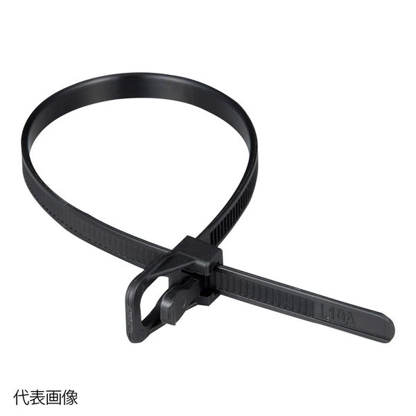 Retyz リピートタイ(高温タイプ)4.8×304mm 1袋(20個入) EVT-H12BK-HA 1袋(20個) 4-6470-03（直送品）