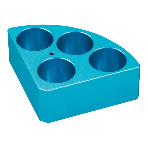 DLAB ホットスターラー用クウォーターブロック 青 18900004 1個 4-6492-05（直送品）