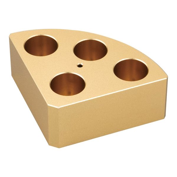 DLAB ホットスターラー用クウォーターブロック 黄 18900049 1個 4-6492-08（直送品）