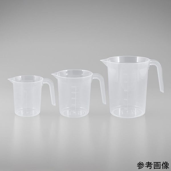 アズワン ディスポPP手付きカップ 500mL 4-6540-02 1個（直送品）