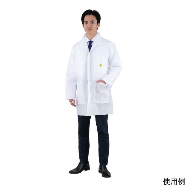 アズワン 帯電防止ディスポコート XL 4-6565-04 1枚（直送品）