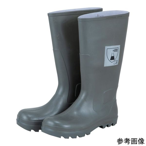 アズワン 耐化学薬品長靴 25cm 4-6594-01 1双（直送品）