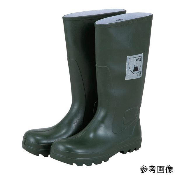 アズワン 耐化学薬品長靴 25cm 4-6594-04 1双（直送品）