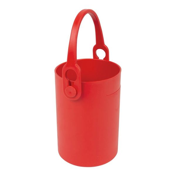 アズワン セーフティボトルキャリア(オートクレーブ可能)1.5L 赤 4-6630-01 1個（直送品）