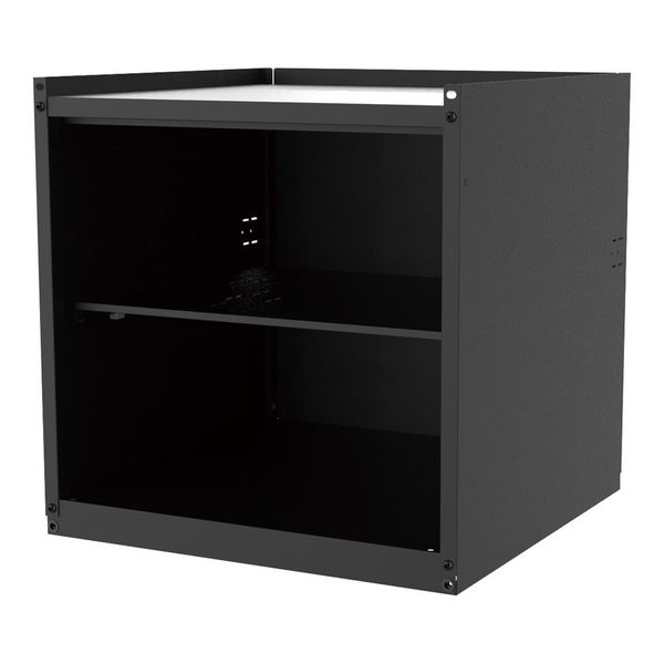 アズワン モジュール式キャビネット 2段 オープン 4-6699-02 1台（直送品）