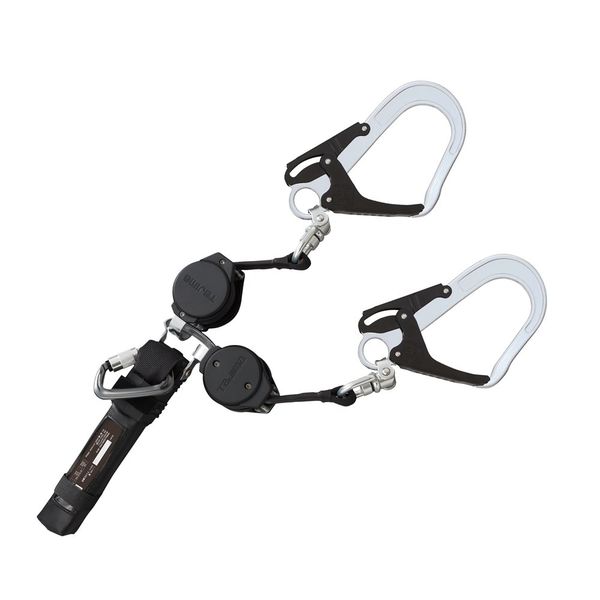 TJMデザイン 受注生産 ハーネス用ランヤードVR150L ダブルL5 130kg用 A4VR150LーWL5 1ケ（直送品） 23,327円