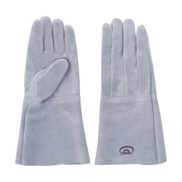 富士グローブ 牛床皮ガス溶断溶接用5本指手袋 NO.40B 1120 1双 828-8381（直送品）