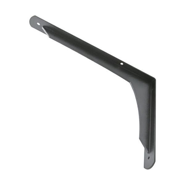 MARUKI HARDWARE CORPORATION MK パワー棚受2(スチール)245×340 ブラック N-476 24U 1本（直送品）