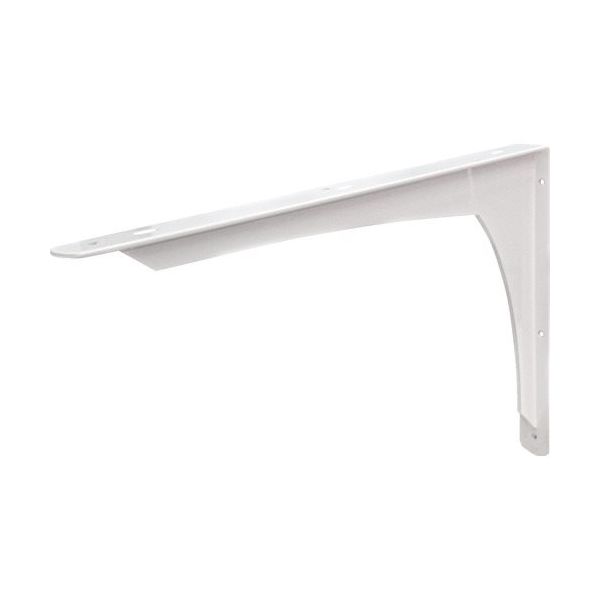 MARUKI HARDWARE CORPORATION MK パワー棚受2(スチール)280×390 ホワイト N-476-28S 1本（直送品）