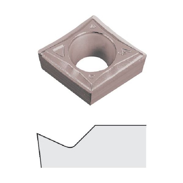 ダイジェット工業 ダイジェット スローアウェイチップ CCGT060201FN-ASFAT20 1セット(10個) 174-7911（直送品）