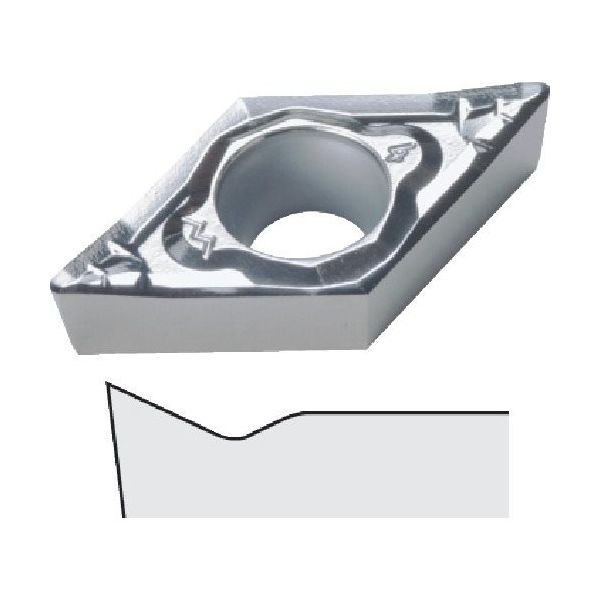 ダイジェット工業 ダイジェット スローアウェイチップ DCGT11T308FN-AWIAL10 1セット(10個) 176-3697（直送品）