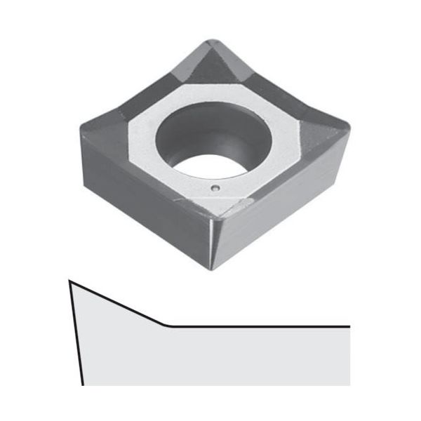 ダイジェット工業 ダイジェット スローアウェイチップ SCGT120408FN-ALUAL20 1セット(10個) 176-5716（直送品）