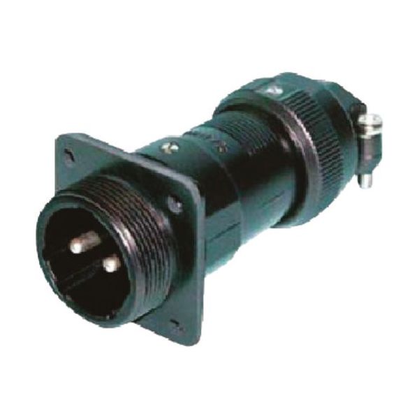 SANWA 防水コネクタ SNWー16 4極 ASCM5 フロントマウント用 SNW-1604-ASCM5 1セット(10個)（直送品）