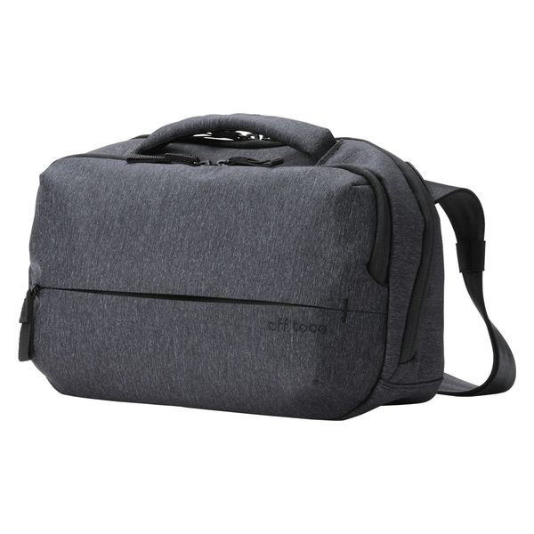 ボディバッグ ショルダーバッグ 斜めがけ 撥水加工 off toco ブラック BM-OFBB01BK エレコム 1個（直送品）