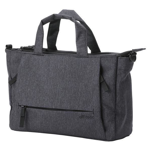 ミニトートバッグ 手提げ 肩掛け 2WAY トートバッグ 5.5L 撥水加工 ブラック BM-OFHB01BK エレコム 1個（直送品）