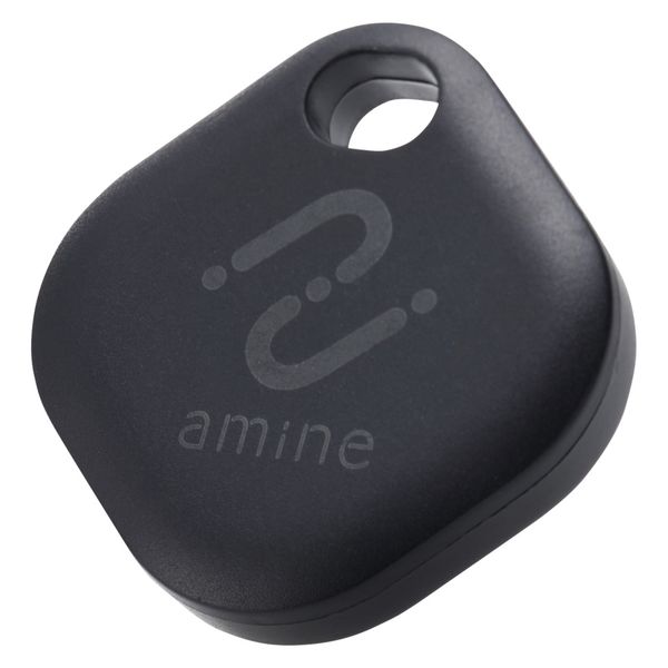 スマートタグ 紛失防止 タグ 電池交換タイプ 防水・防塵 IP65 ブラック LGT-ELBETG1BKA エレコム 1個（直送品）