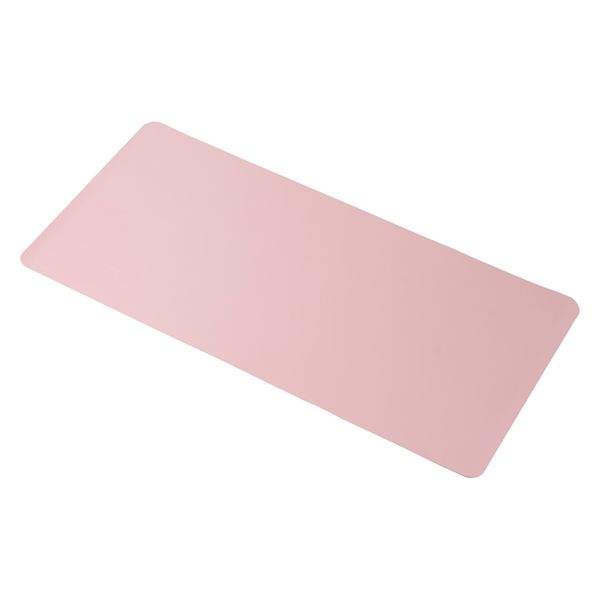 デスクマット マウス対応 ソフトレザー リバーシブル 大型 水拭き可 ピンク×ピンク MP-DM05PNPN エレコム 1個（直送品）